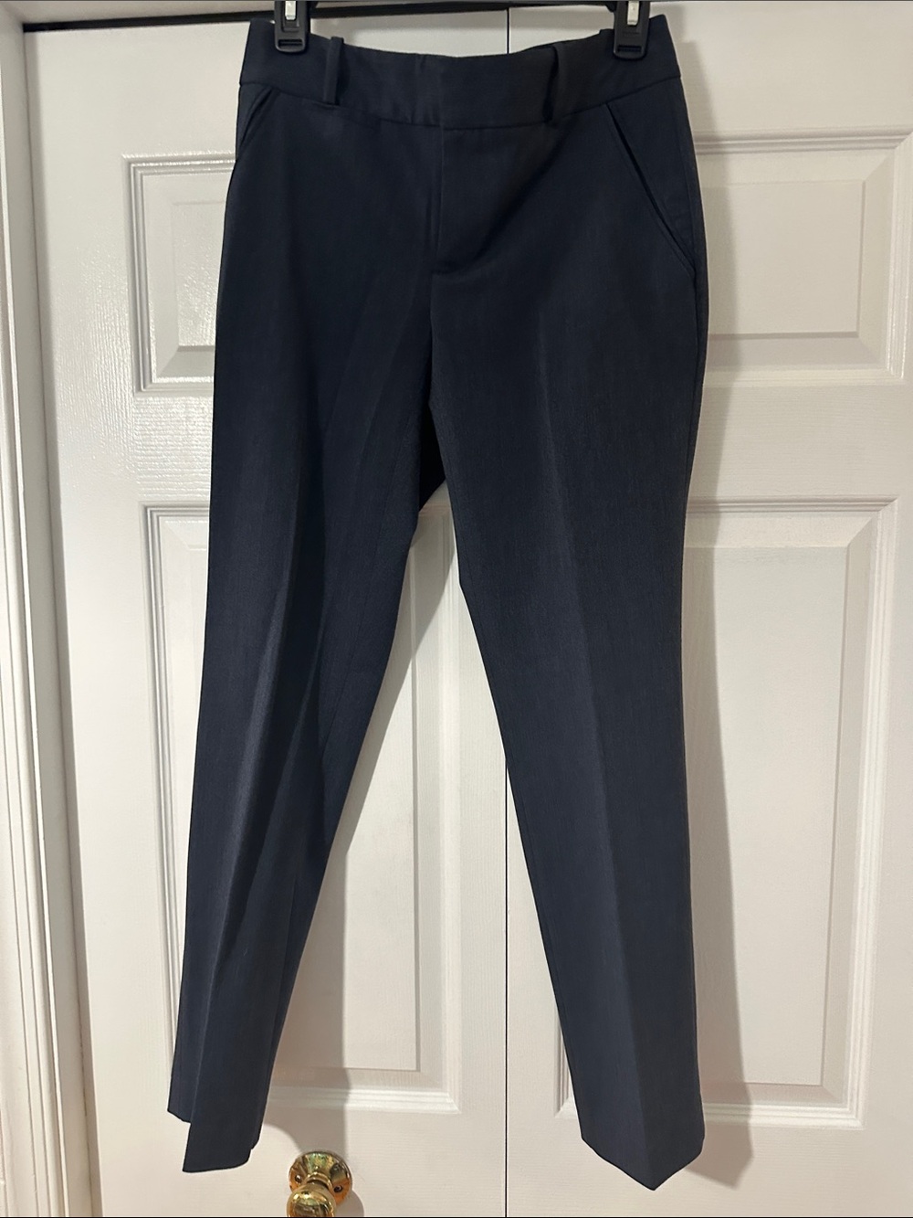 Calvin Klein Gray Cropped Dress Pants